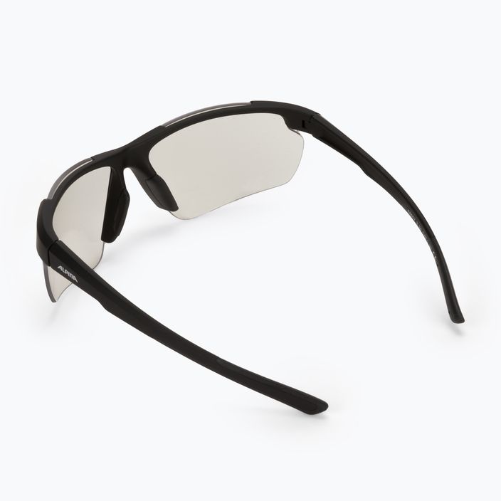 Kerékpáros szemüveg Alpina Defey HR black matt/clear mirror 2