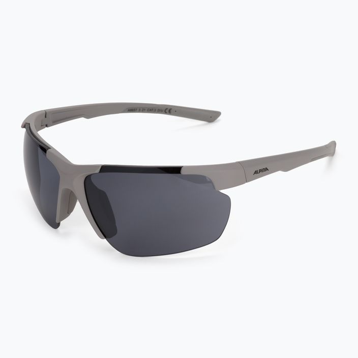 Kerékpáros szemüveg Alpina Defey HR moon grey matt/black mirror 5