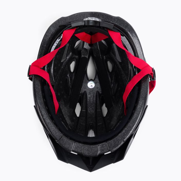 Kerékpáros sisak Alpina Panoma 2.0 black/red gloss 5