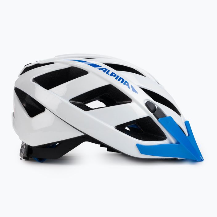 Kerékpáros sisak Alpina Panoma 2.0 white/blue gloss 3