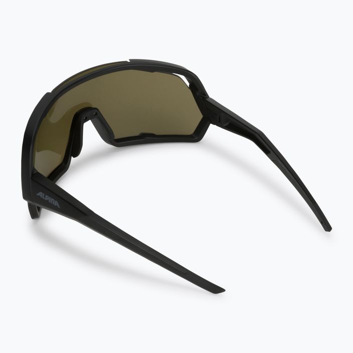 Kerékpáros szemüveg Alpina Rocket Q-Lite black matt/silver mirror 2