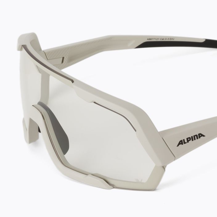 Kerékpáros szemüveg Alpina Rocket V cool grey matt/clear 5