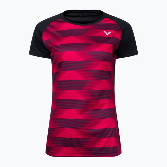 Női tenisz póló VICTOR T-34102 CD piros/fekete