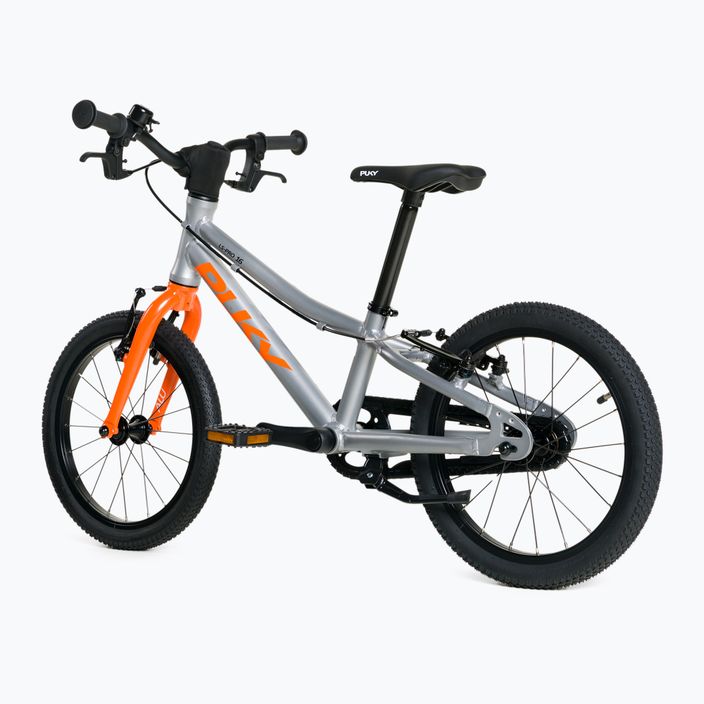 PUKY LS Pro 16 ezüst-narancs kerékpár 4420 3