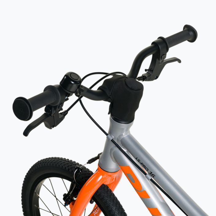 PUKY LS Pro 16 ezüst-narancs kerékpár 4420 5