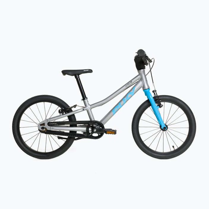 PUKY LS Pro 18 gyermek kerékpár ezüst-kék