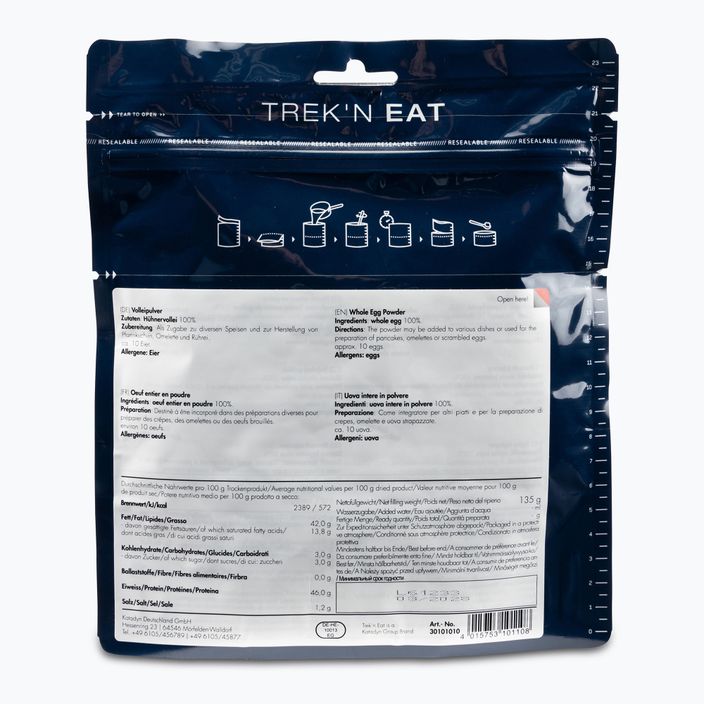 Fagyasztva szárított élelmiszer Trek'n Eat Tojáspor 30101010 2