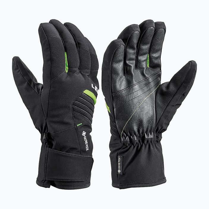 LEKI Spox GTX síelő kesztyű fekete-zöld 65080830303080 6