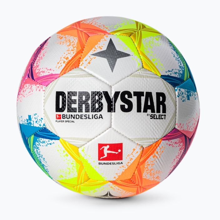 Derbystar Player Special V22 fehér és színes labdarúgó 3995800052