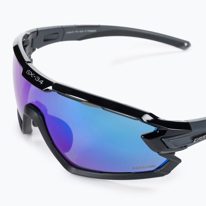 Kerékpáros szemüveg CASCO SX-34 Carbonic fekete 09.1302.30 3