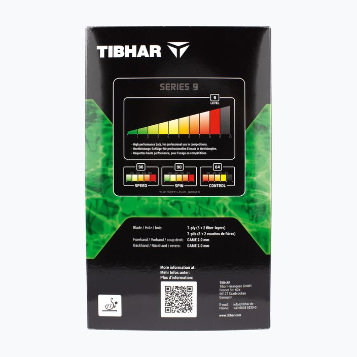 Tibhar Pro Green Edition asztalitenisz ütő 6