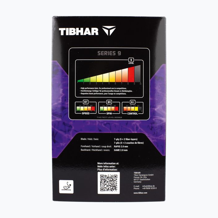 Tibhar Pro Purple Edition asztalitenisz ütő 6