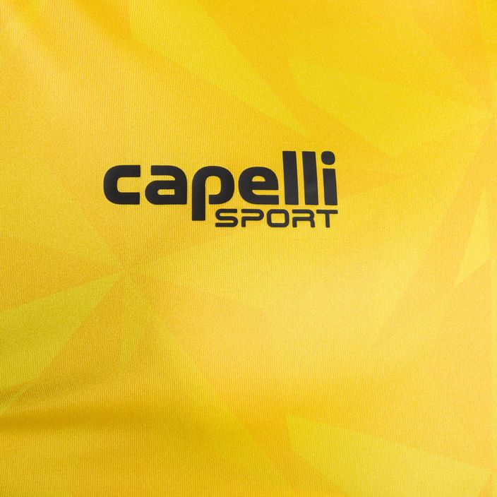 Férfi Capelli Pitch Star kapus csapat sárga/fekete focimez 3
