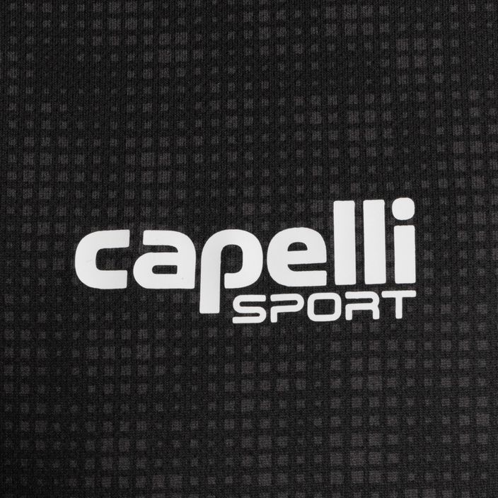 Capelli Cs III Block Ifjúsági labdarúgó mez fekete/fehér 3
