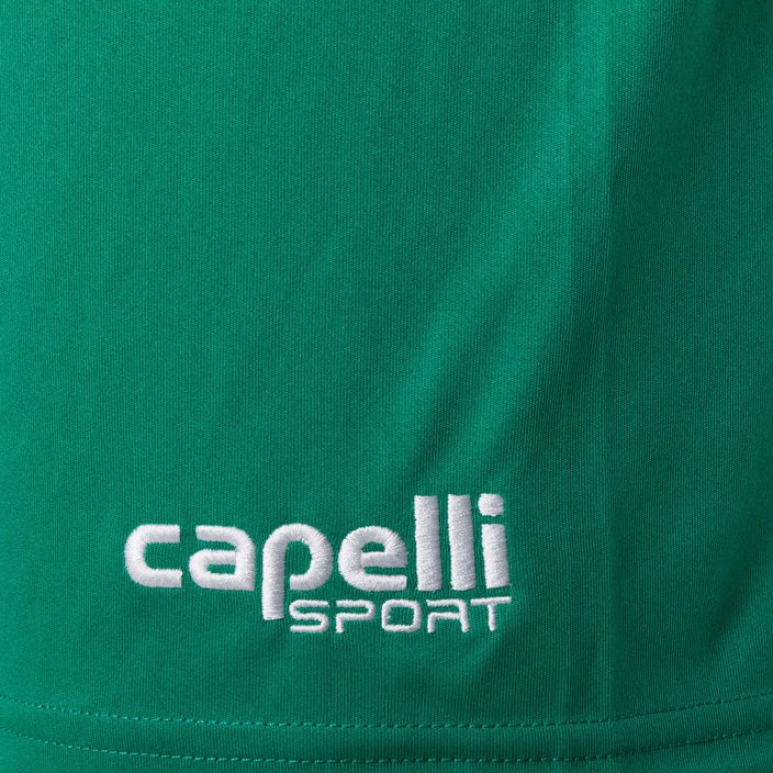 Capelli Sport Cs One Adult Match zöld/fehér gyermek focis nadrág 3