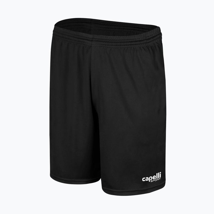 Capelli Sport Cs One Adult Match fekete/fehér gyermek focis nadrág 4