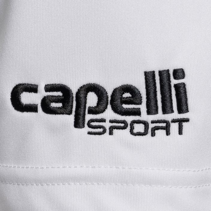 Capelli Sport Cs One Youth Match fehér/fekete gyermek focis nadrágok 3