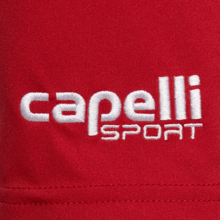 Capelli Sport Cs One Youth Match piros/fehér gyermek focis nadrág 3