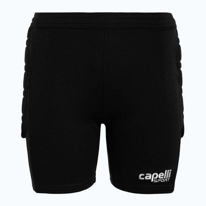 Capelli Basics I Ifjúsági kapus rövidnadrág párnázással fekete/fehér