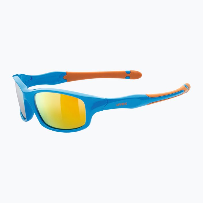 UVEX gyermek napszemüveg Sportstyle kék narancs/tükörrózsaszín 507 53/3/866/4316 5