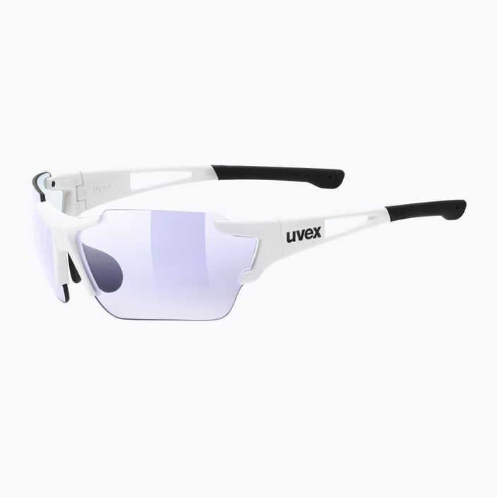 UVEX Sportstyle 803 R V fehér/világítótükör kék kerékpáros szemüveg 53/0/971/8803 5