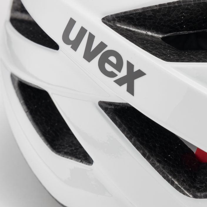 Férfi kerékpáros sisak UVEX I-vo 3D fehér 41/0/429/01 7