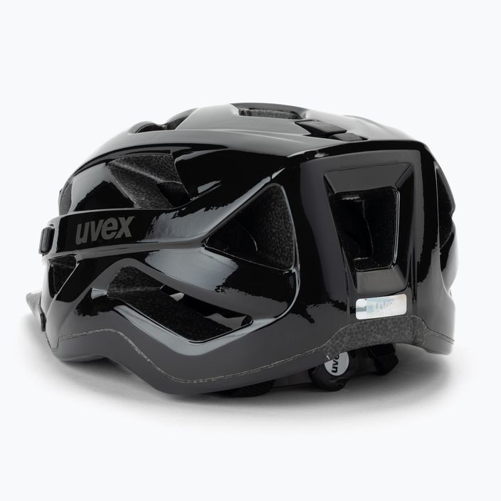 UVEX Active kerékpáros sisak fekete 410431 01 4