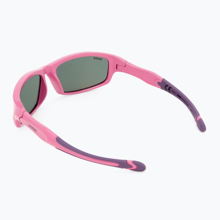 UVEX gyermek napszemüveg Sportstyle 507 rózsaszín lila/tükrös rózsaszín 53/3/866/6616 2