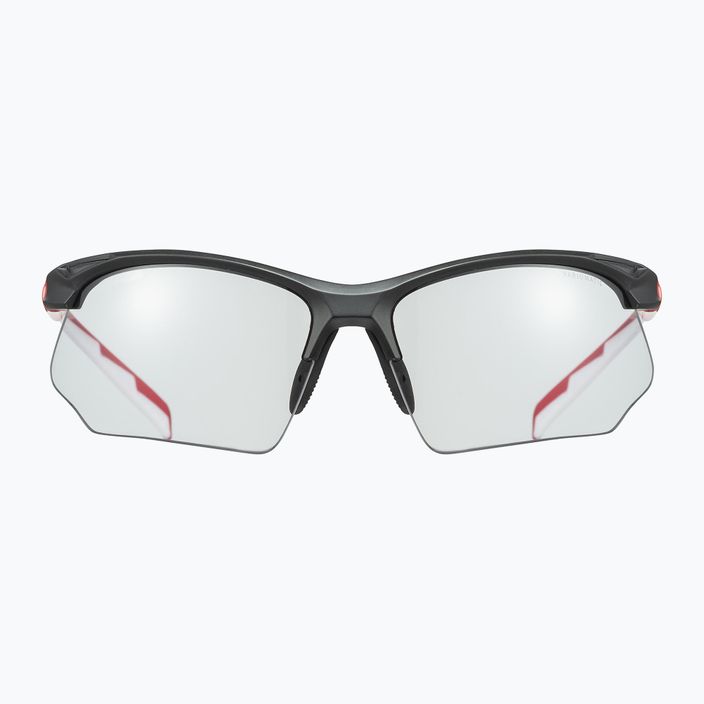 UVEX Sportstyle 802 V fekete piros fehér/variomatic smoke kerékpáros szemüveg 53/0/872/2301 6