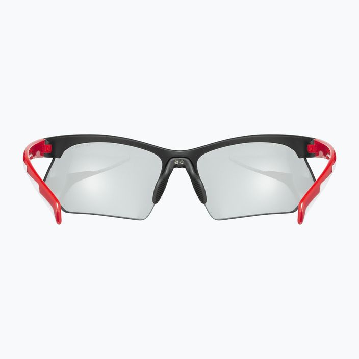 UVEX Sportstyle 802 V fekete piros fehér/variomatic smoke kerékpáros szemüveg 53/0/872/2301 9