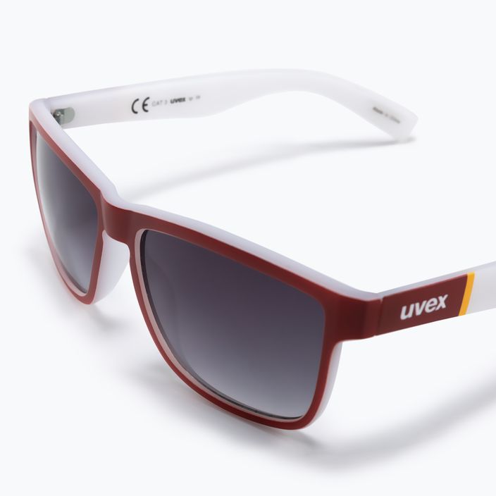 UVEX Lgl 39 piros-fehér napszemüveg S5320123816 5