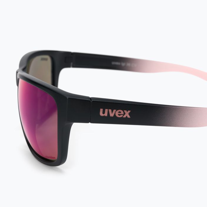 UVEX Lgl 36 CV napszemüveg fekete/rózsaszín S5320172398 4