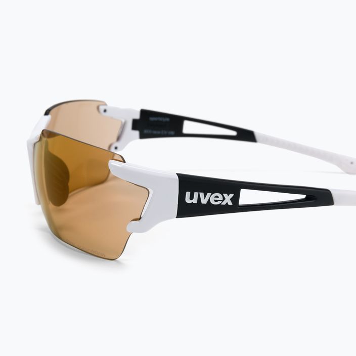 Kerékpáros szemüveg UVEX Sportstyle 803 race CV V fehér S5320418206 4