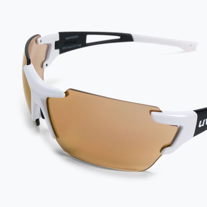 Kerékpáros szemüveg UVEX Sportstyle 803 race CV V fehér S5320418206 5
