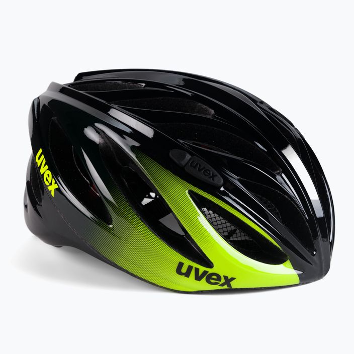 UVEX kerékpáros sisak Boss Race fekete/sárga S4102292015