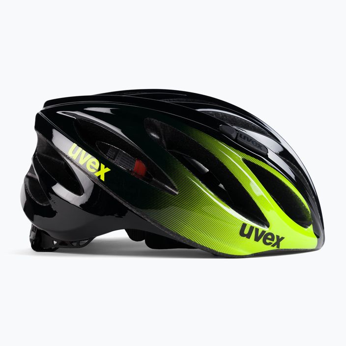 UVEX kerékpáros sisak Boss Race fekete/sárga S4102292015 3