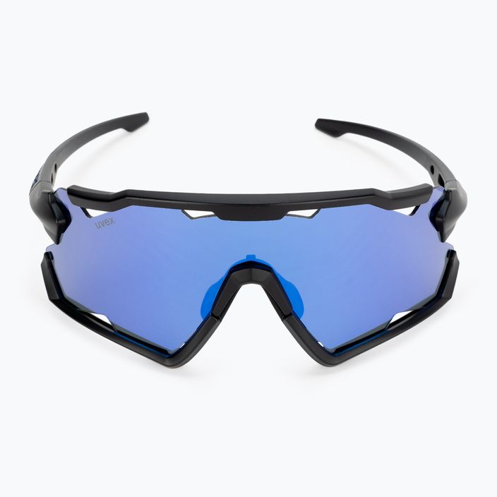 UVEX Sportstyle 228 fekete matt/tükörkék kerékpáros szemüveg 53/2/067/2206 3
