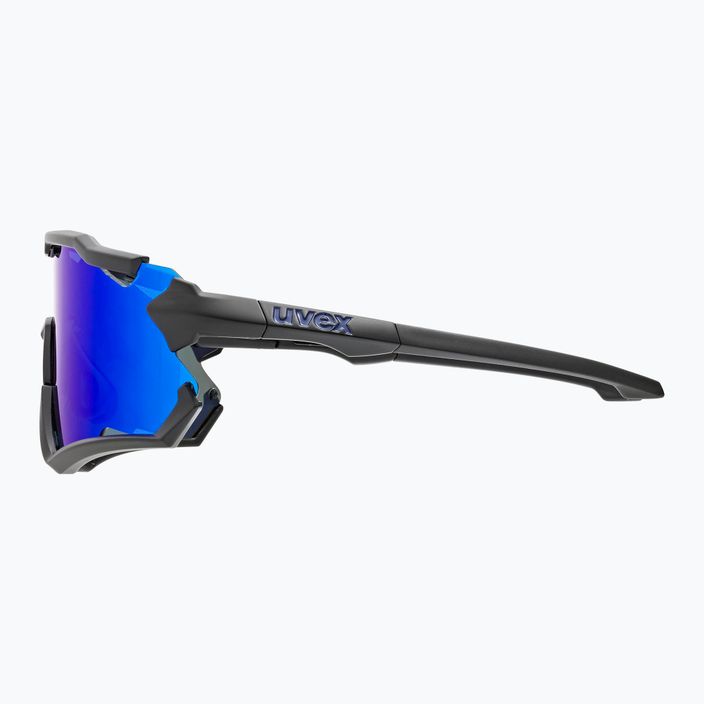 UVEX Sportstyle 228 fekete matt/tükörkék kerékpáros szemüveg 53/2/067/2206 9