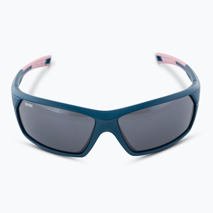 UVEX Sportstyle 225 kék matt rózsaszín/ezüst napszemüveg 3