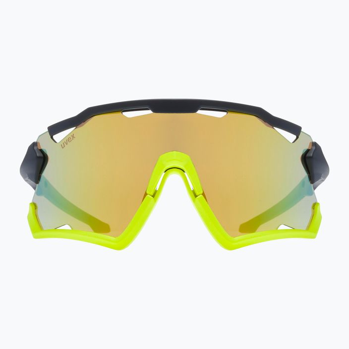 UVEX Sportstyle 228 fekete sárga matt/sárga tükör kerékpáros szemüveg 53/2/067/2616 7