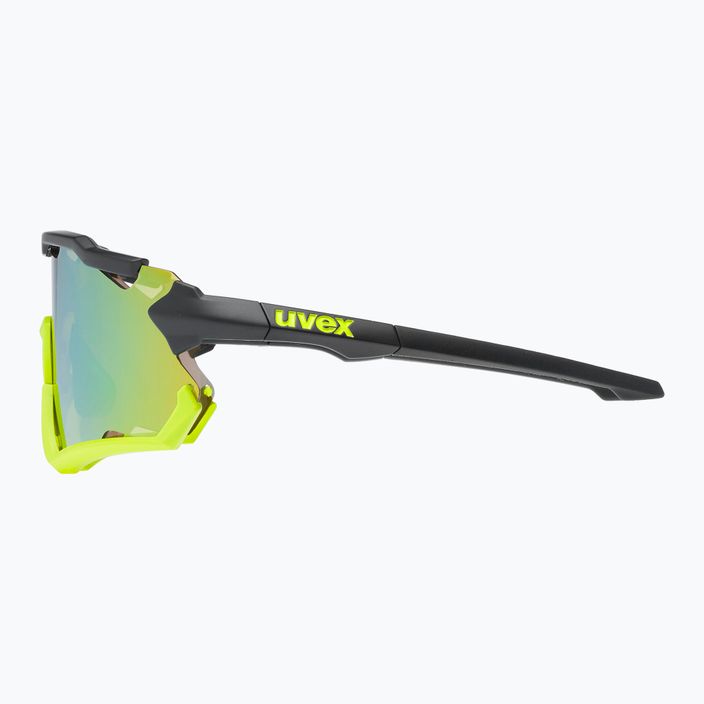UVEX Sportstyle 228 fekete sárga matt/sárga tükör kerékpáros szemüveg 53/2/067/2616 9