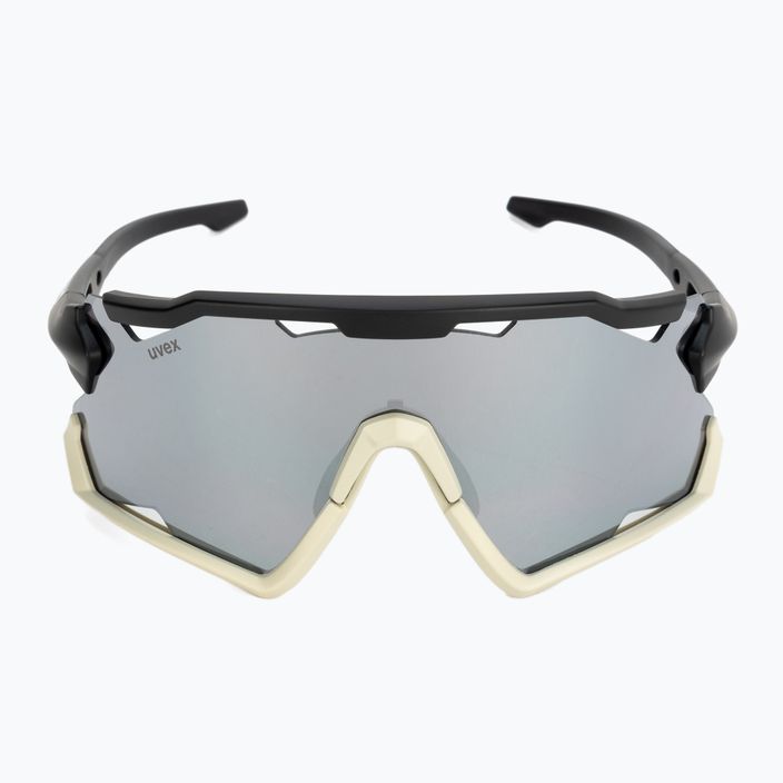 UVEX Sportstyle 228 fekete homokmatt/tükör ezüst kerékpáros szemüveg 53/2/067/2816 3