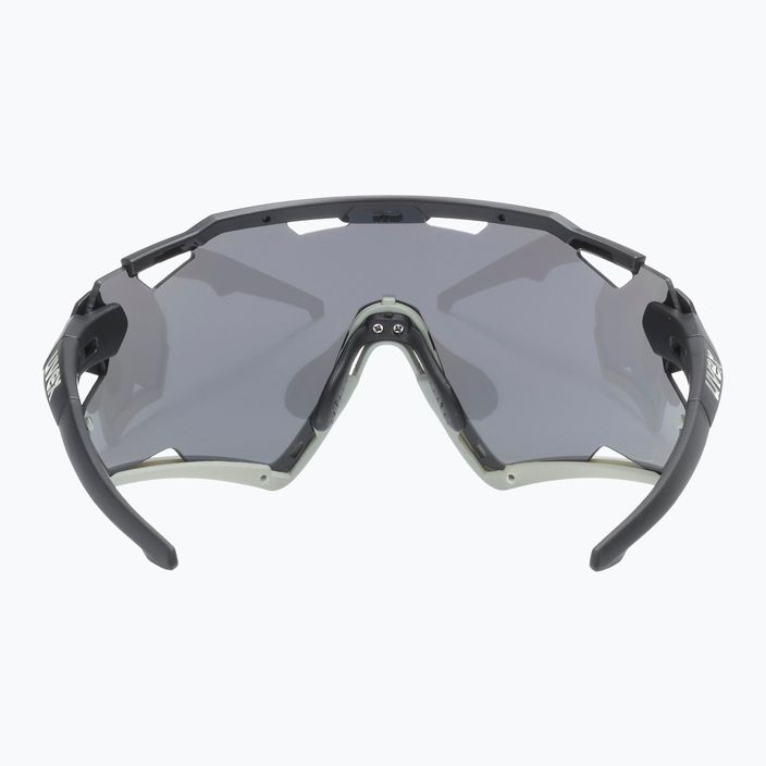 UVEX Sportstyle 228 fekete homokmatt/tükör ezüst kerékpáros szemüveg 53/2/067/2816 8