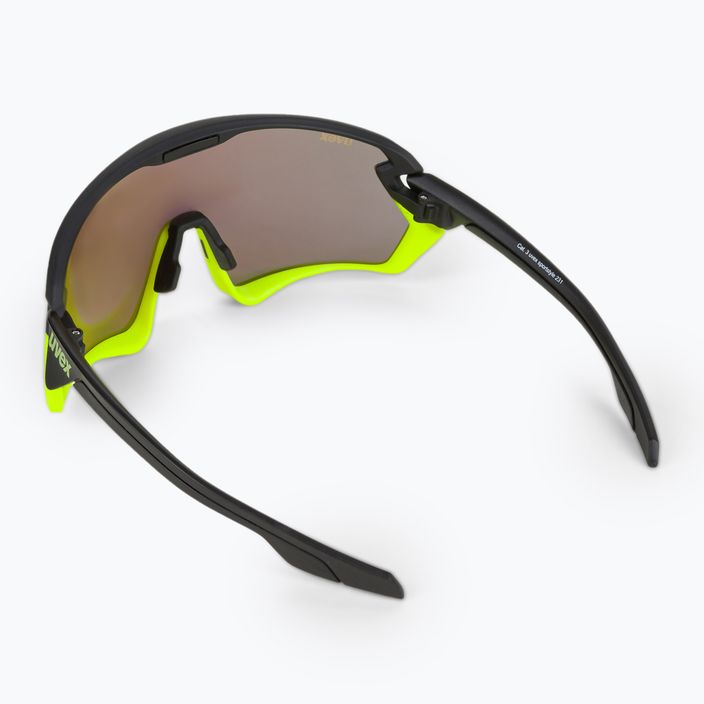 Kerékpáros szemüveg UVEX Sportstyle 231 fekete/zöld S5320652616 2