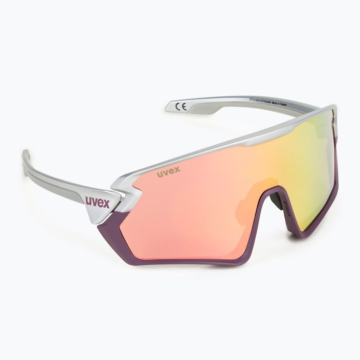 Kerékpáros szemüveg UVEX Sportstyle 231 ezüst-ibolya S5320655316