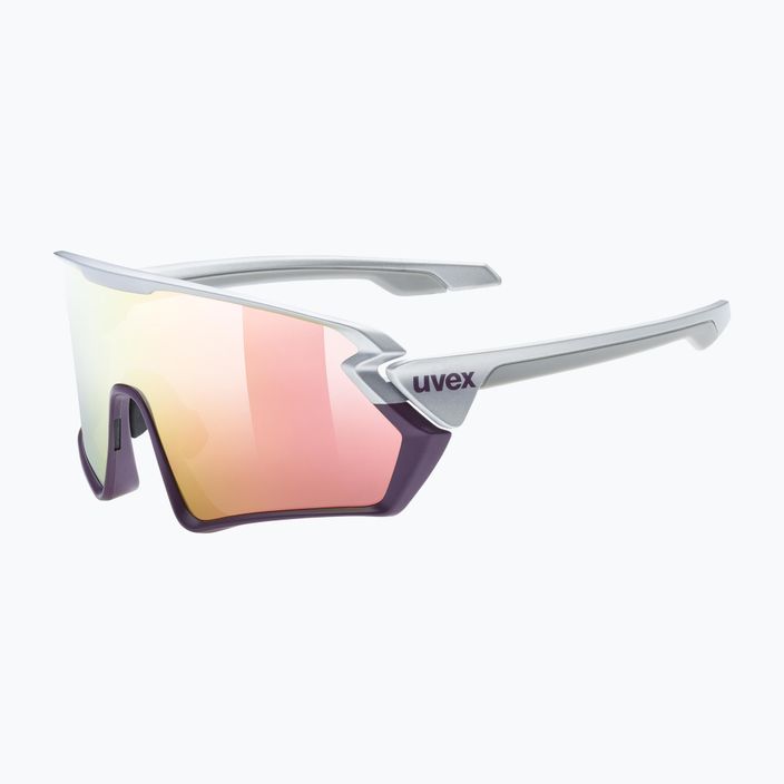 Kerékpáros szemüveg UVEX Sportstyle 231 ezüst-ibolya S5320655316 6