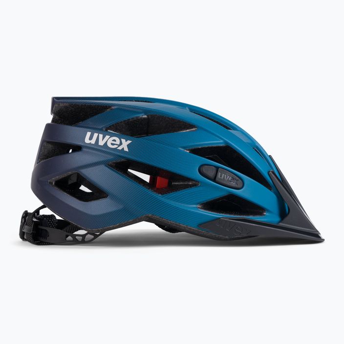 UVEX kerékpáros sisak I-vo CC fekete-kék S4104233315 3