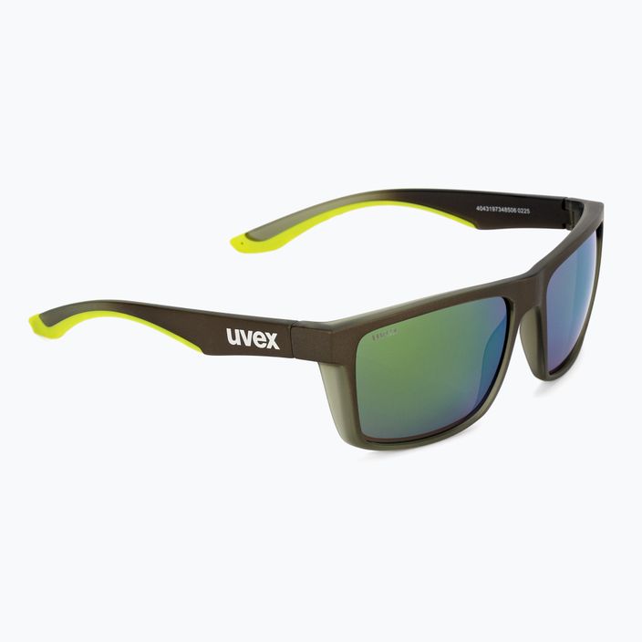 Uvex Lgl 50 CV olíva matt/tükörzöld napszemüveg 53/3/008/7795
