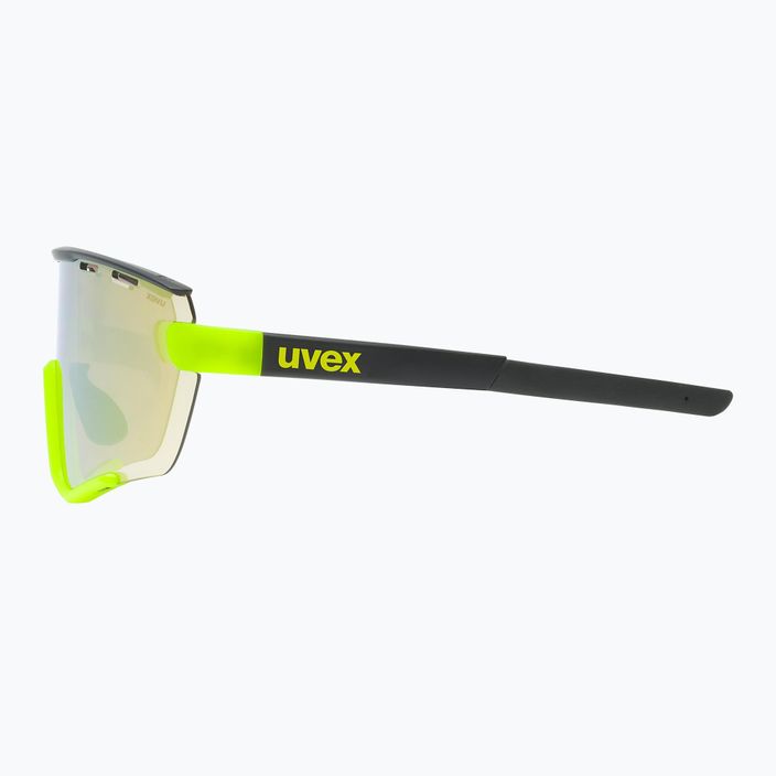 UVEX Sportstyle 236 Set fekete sárga matt/sárga tükör napszemüveg 5