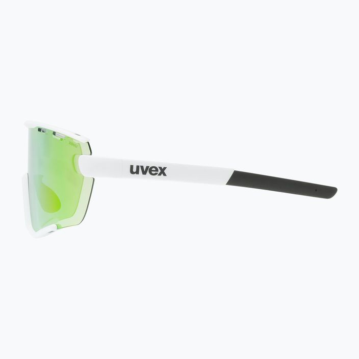 Napszemüveg UVEX Sportstyle 236 Set white matt/mirror green/clear 4